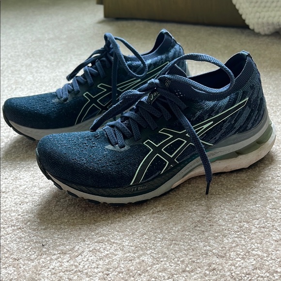 Asics Navy Running Shoes - Picture 3 of 7